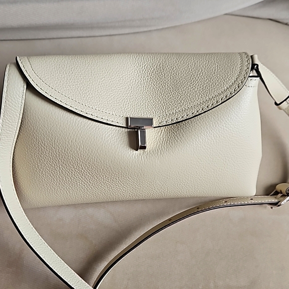 Toteme Handbags - Toteme T-Lock Bag - Milk - NEW